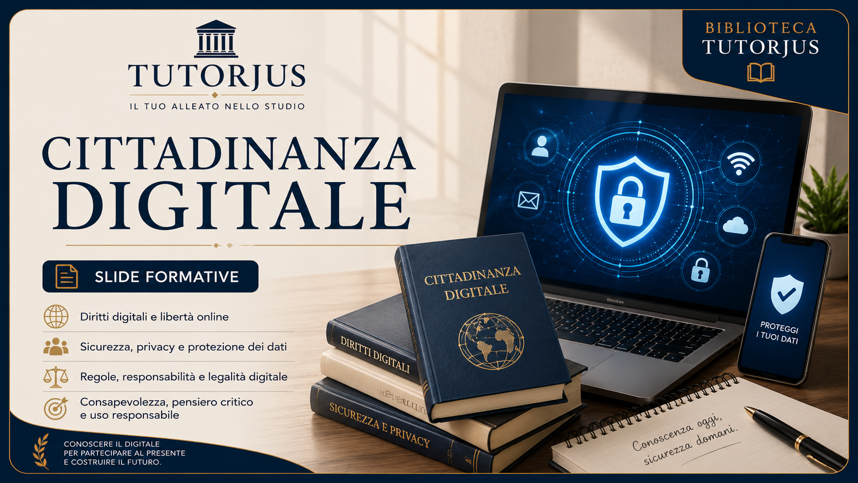 Biblioteca Tutorjus - Cittadinanza digitale