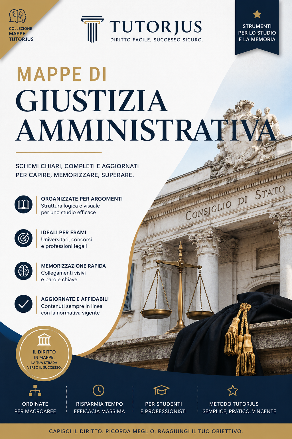 Biblioteca Tutorjus - La giustizia amministrativa mappe