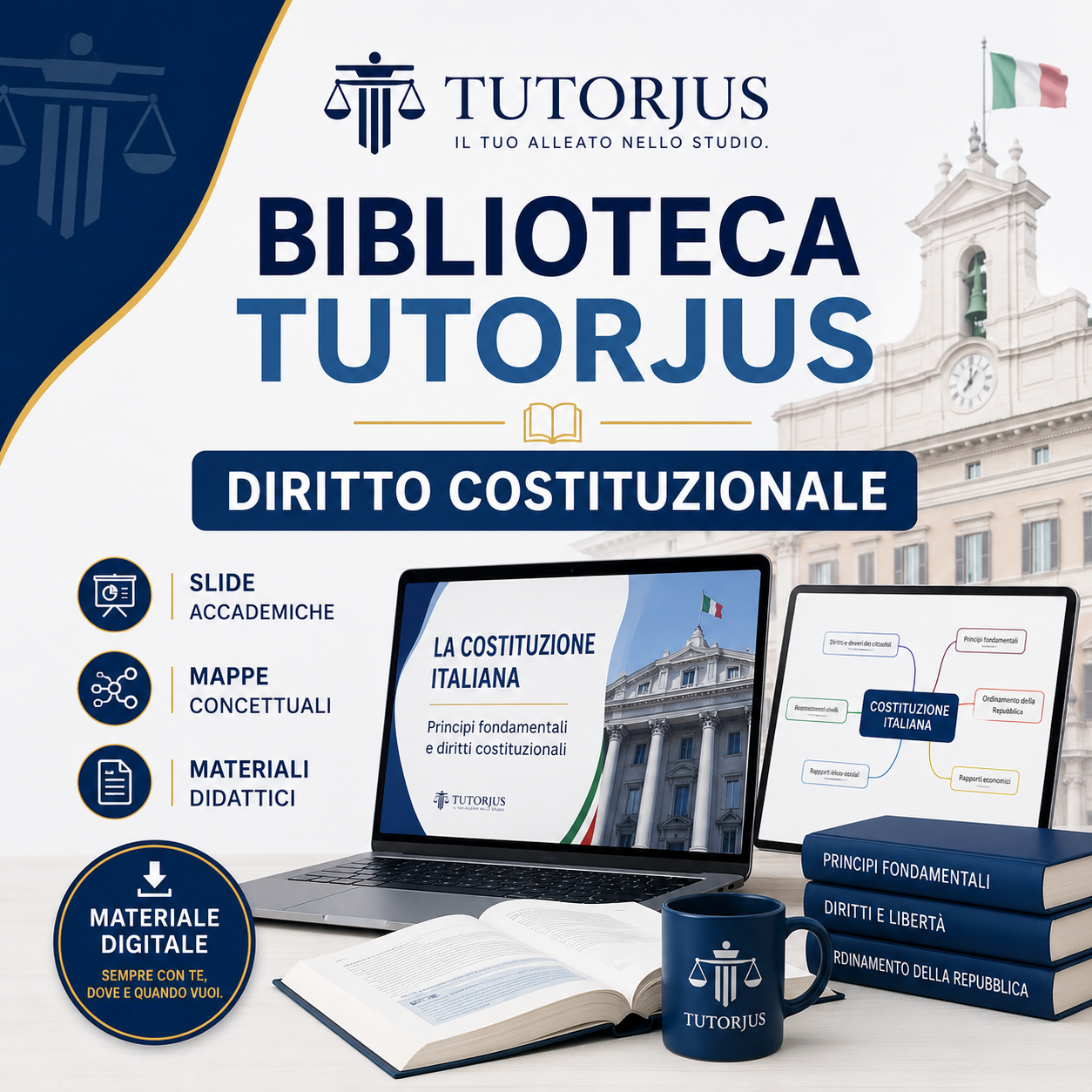 Biblioteca Tutorjus – Diritto Costituzionale | Corso Base