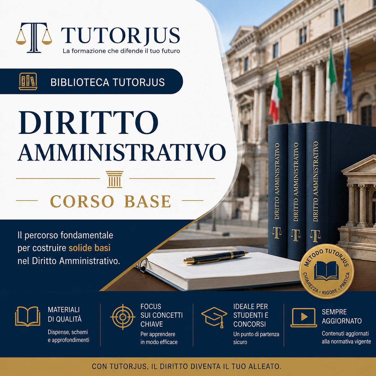 Biblioteca Tutorjus Diritto Amministrativo – Corso base